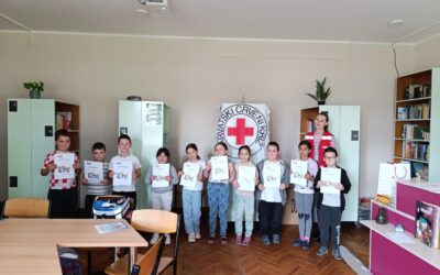 Prijem učenika u podmladak Crvenog križa