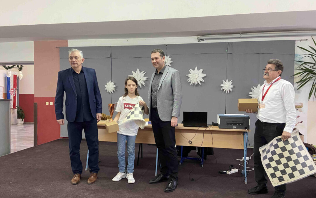 Veliki uspjeh našeg Samuela na županijskom šahovskom turniru