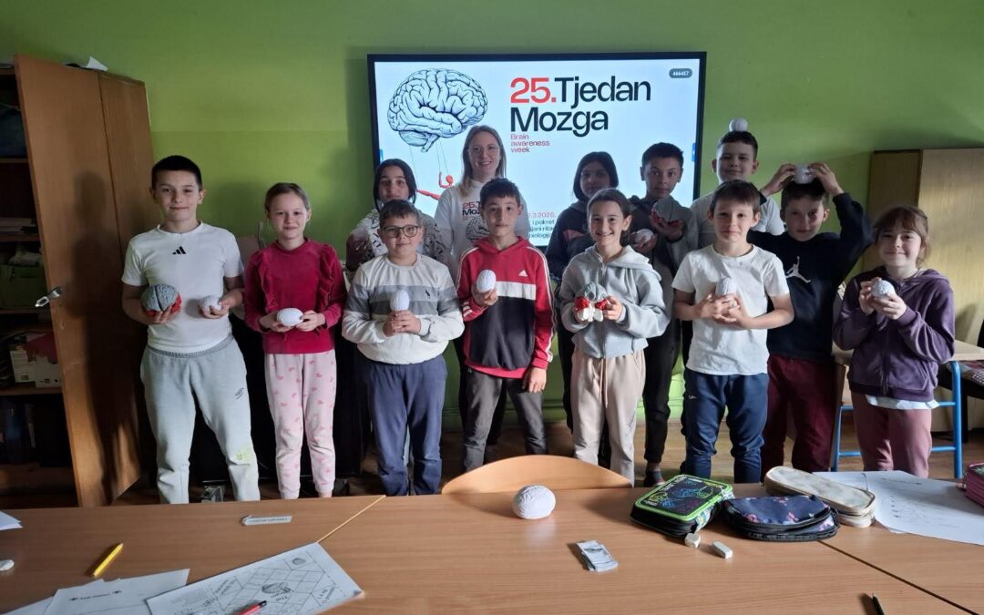 Tjedan mozga u PŠ Josipa Generalića Hlebine: Učenje kroz pokret i znanost