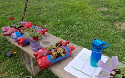 Radionica o recikliranju u školskom dvorištu