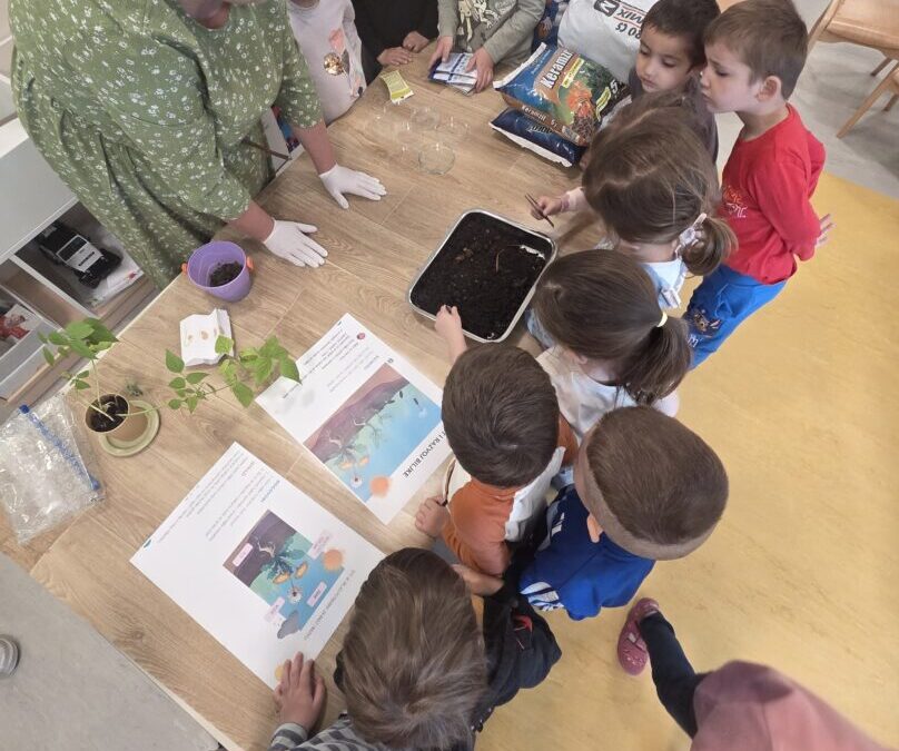 Erasmus+ aktivnosti: radionica o održivom vrtlarenju u vrtiću Medenjak