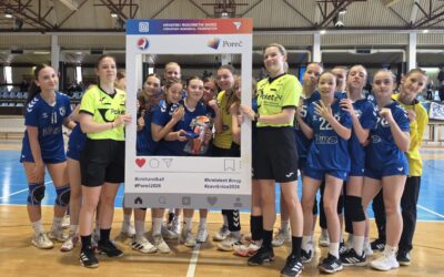 Lucija Šomoci s Podravkom U14 osvojila naslov prvakinja Hrvatske
